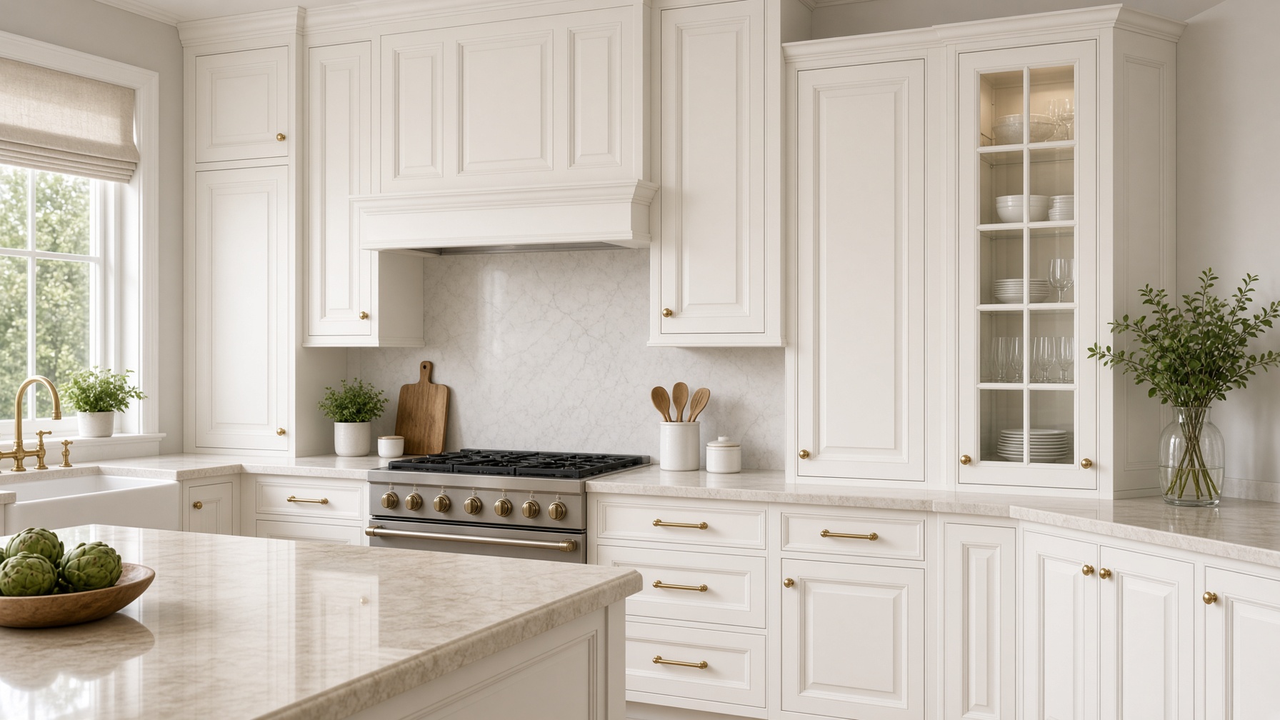 Perla RTA kitchen cabinets