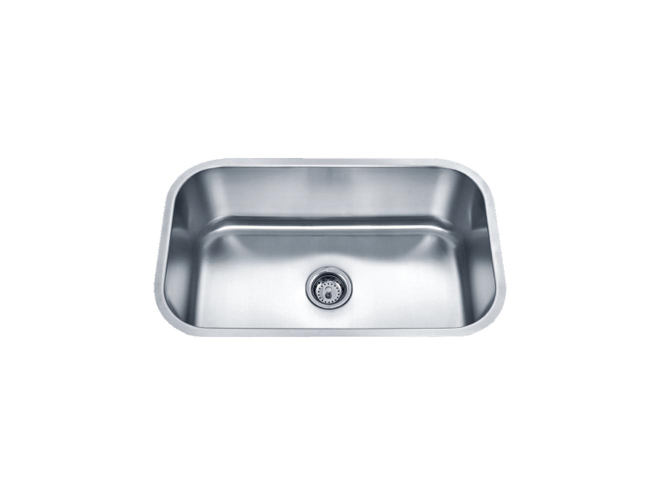 30" single undermount stainless